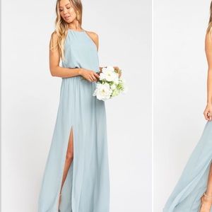 Show Me Your Mumu Heather Halter Dress